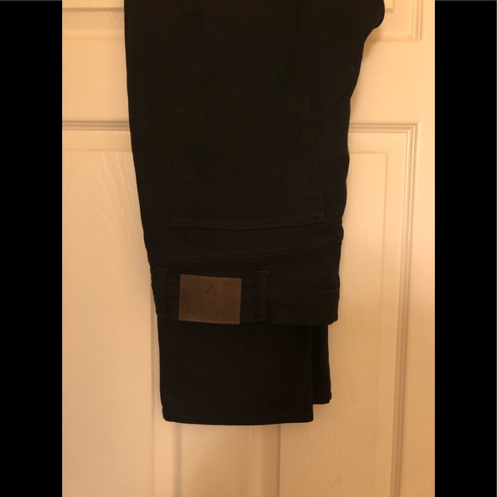 Mens black jeans Cremieux size 38/30